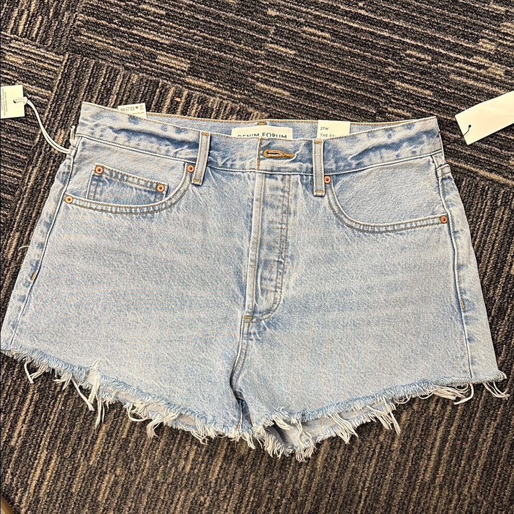 Denim forum Light Blue Denim Short